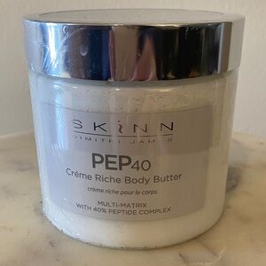 SKINN PEP40 Crème Riche Body Butter – New! Sealed! Rare Find. 16oz